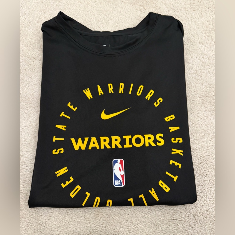 Golden State Warriors Dri Fit Tee size L(14/16)